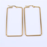Geometric Hoop Earrings